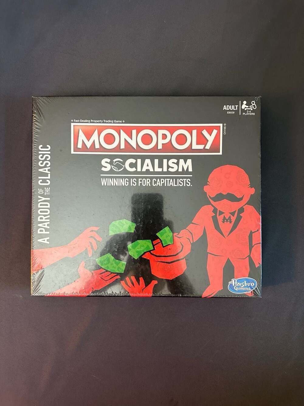 Hasbro Monopoly Socialism Board Game Winning Is For Capitalists Sealed